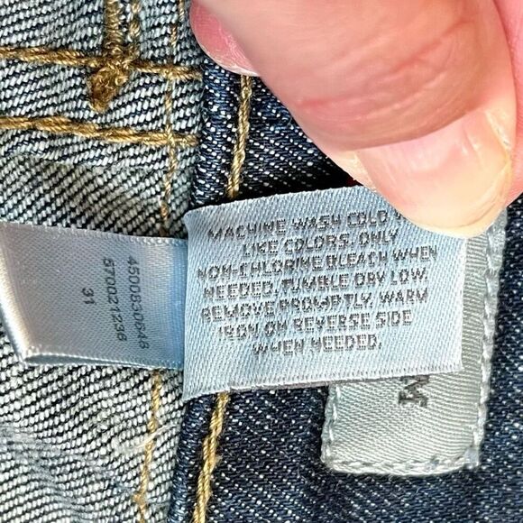 Chico’s Platinum Denim Ultimate Fit Cropped Jeans 1.5 Medium 10 - Picture 4 of 10